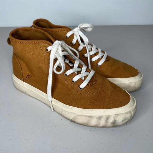 Everlane Canvas High Top Sneakers Size 6.5 - Picture 2 of 9